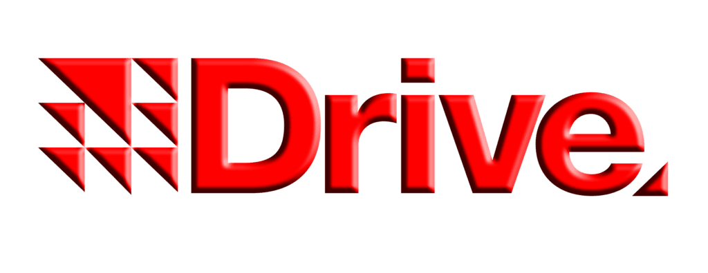 Drive logo Dan. H Pink Driveworkshop